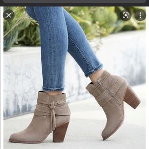 Sole Society Rumi Fall Taupe Booties